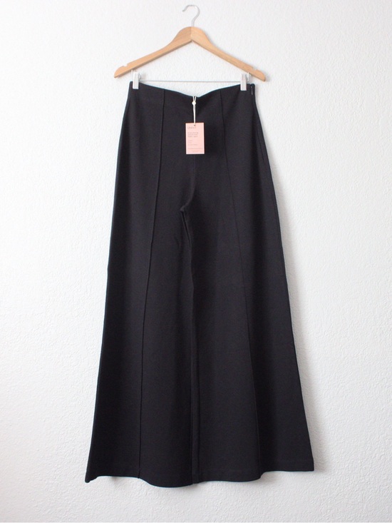 Quince Pants - Quince Ultra-Stretch Ponte Super Wide Leg Pants